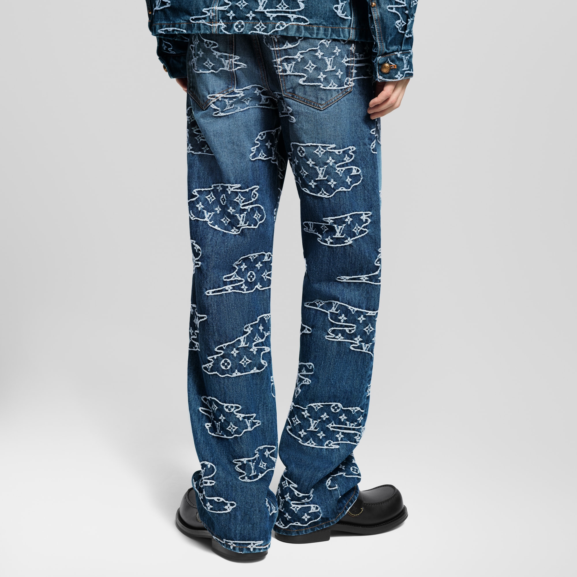 Monogram Denim Skate Pants - Ready-to-Wear | LOUIS VUITTON